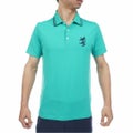 アドミラルゴルフ Admiral GOLF メンズ カラタッチプラス ランパントポロシャツ ADMA634 グリーン
