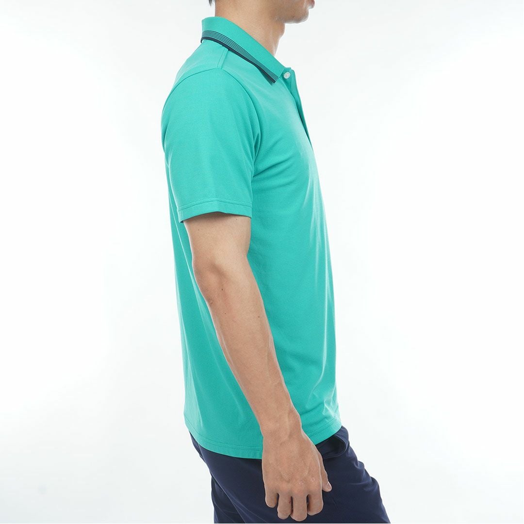 アドミラルゴルフ Admiral GOLF メンズ カラタッチプラス ランパントポロシャツ ADMA634 グリーン