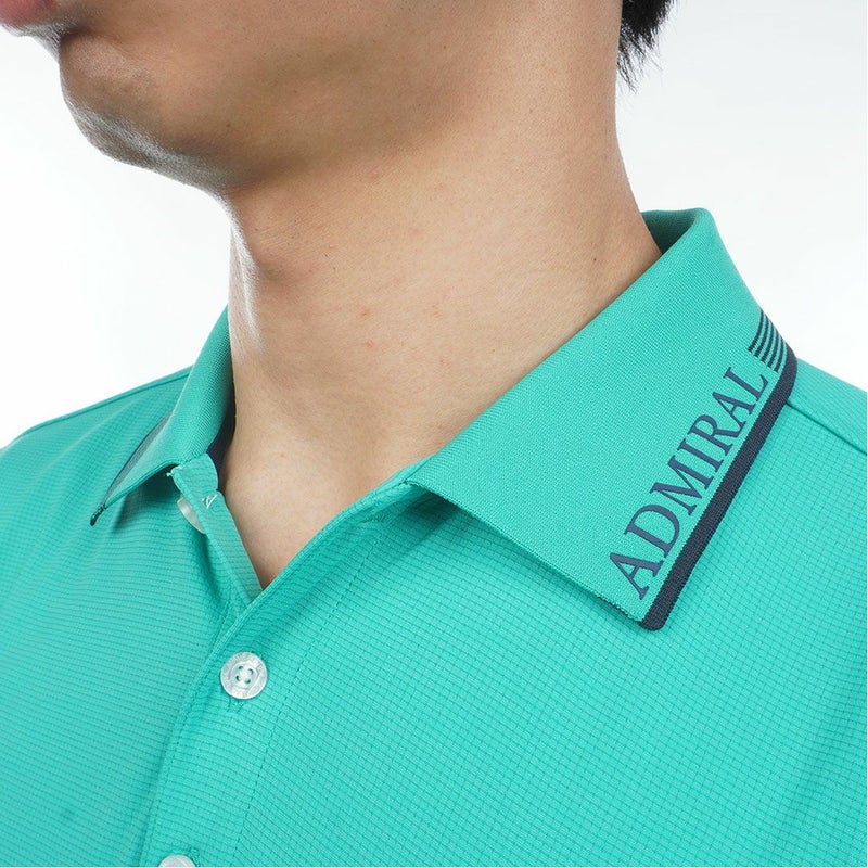 アドミラルゴルフ Admiral GOLF メンズ カラタッチプラス ランパントポロシャツ ADMA634 グリーン