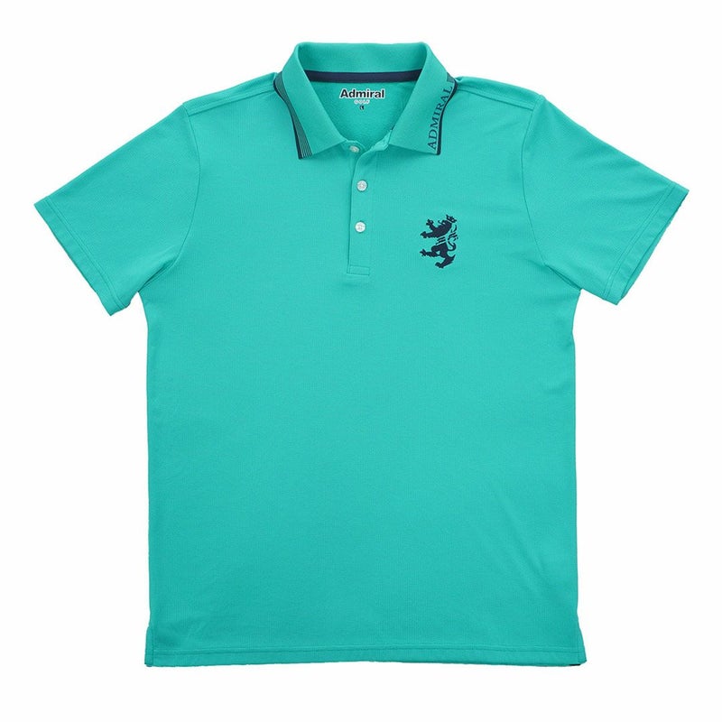 アドミラルゴルフ Admiral GOLF メンズ カラタッチプラス ランパントポロシャツ ADMA634 グリーン