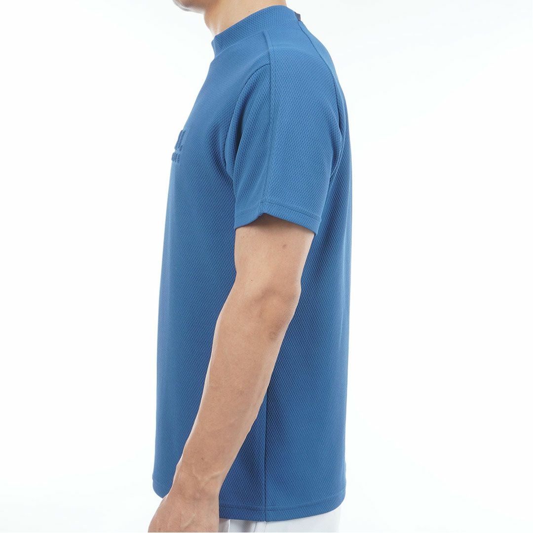 アドミラルゴルフ Admiral GOLF メンズ 汗染み防止 遮熱モックネック ADMA637 ディープブルー