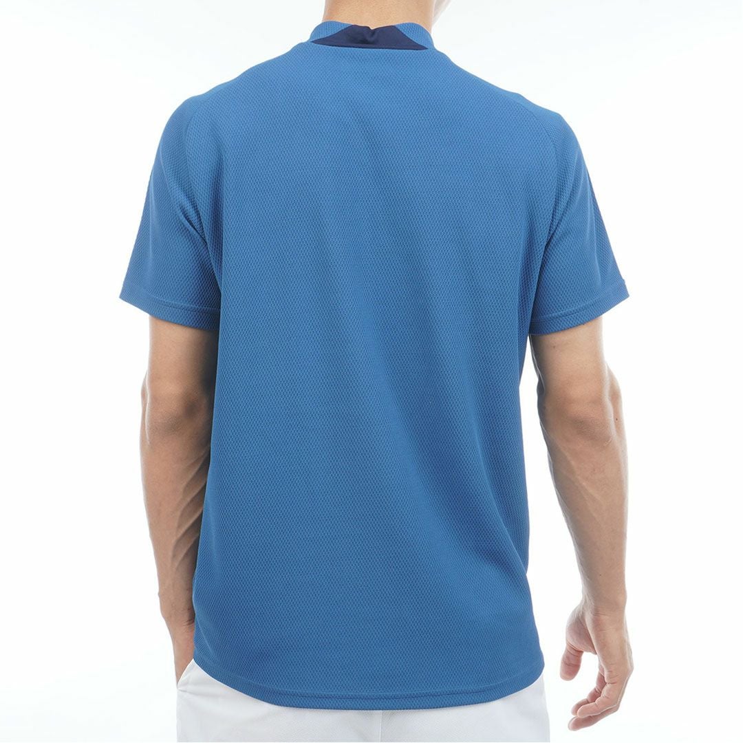 アドミラルゴルフ Admiral GOLF メンズ 汗染み防止 遮熱モックネック ADMA637 ディープブルー