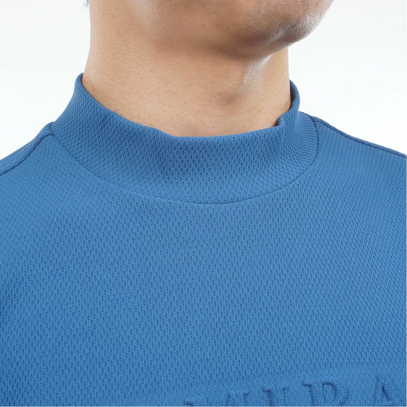 アドミラルゴルフ Admiral GOLF メンズ 汗染み防止 遮熱モックネック ADMA637 ディープブルー