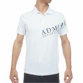 アドミラルゴルフ Admiral GOLF メンズ カラタッチプラス ロゴポロシャツ ADMA638 ホワイト