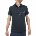 アドミラルゴルフ Admiral GOLF メンズ カラタッチプラス ロゴポロシャツ ADMA638 ブラック