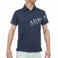 アドミラルゴルフ Admiral GOLF メンズ カラタッチプラス ロゴポロシャツ ADMA638 ネイビー