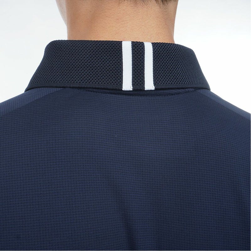 アドミラルゴルフ Admiral GOLF メンズ カラタッチプラス ロゴポロシャツ ADMA638 ネイビー