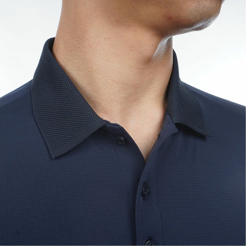 アドミラルゴルフ Admiral GOLF メンズ カラタッチプラス ロゴポロシャツ ADMA638 ネイビー