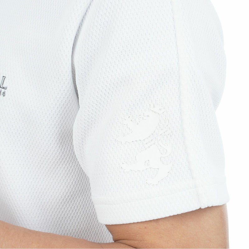 アドミラルゴルフ Admiral GOLF メンズ 汗染み防止 遮熱シャツ ADMA639 ホワイト