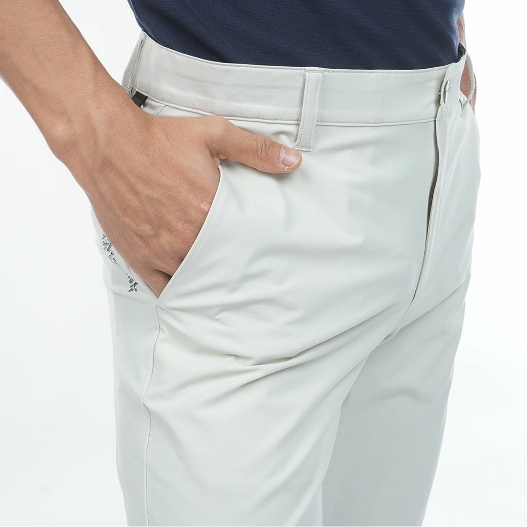 AdmiralGOLF アドミラルゴル メンズ テーパードパンツ ADMA640 アイボリー 詳細6