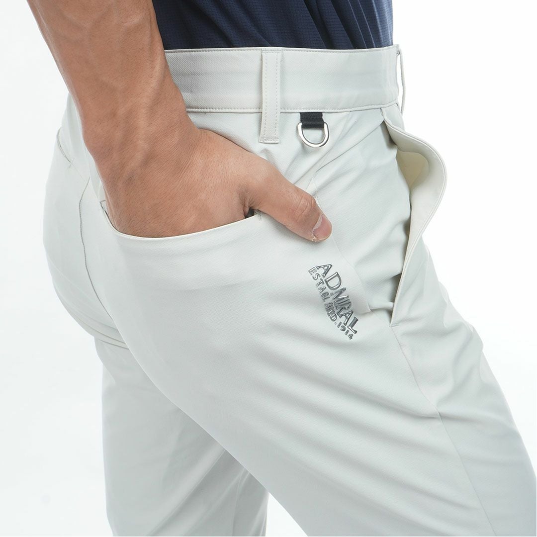 AdmiralGOLF アドミラルゴル メンズ テーパードパンツ ADMA640 アイボリー 詳細7