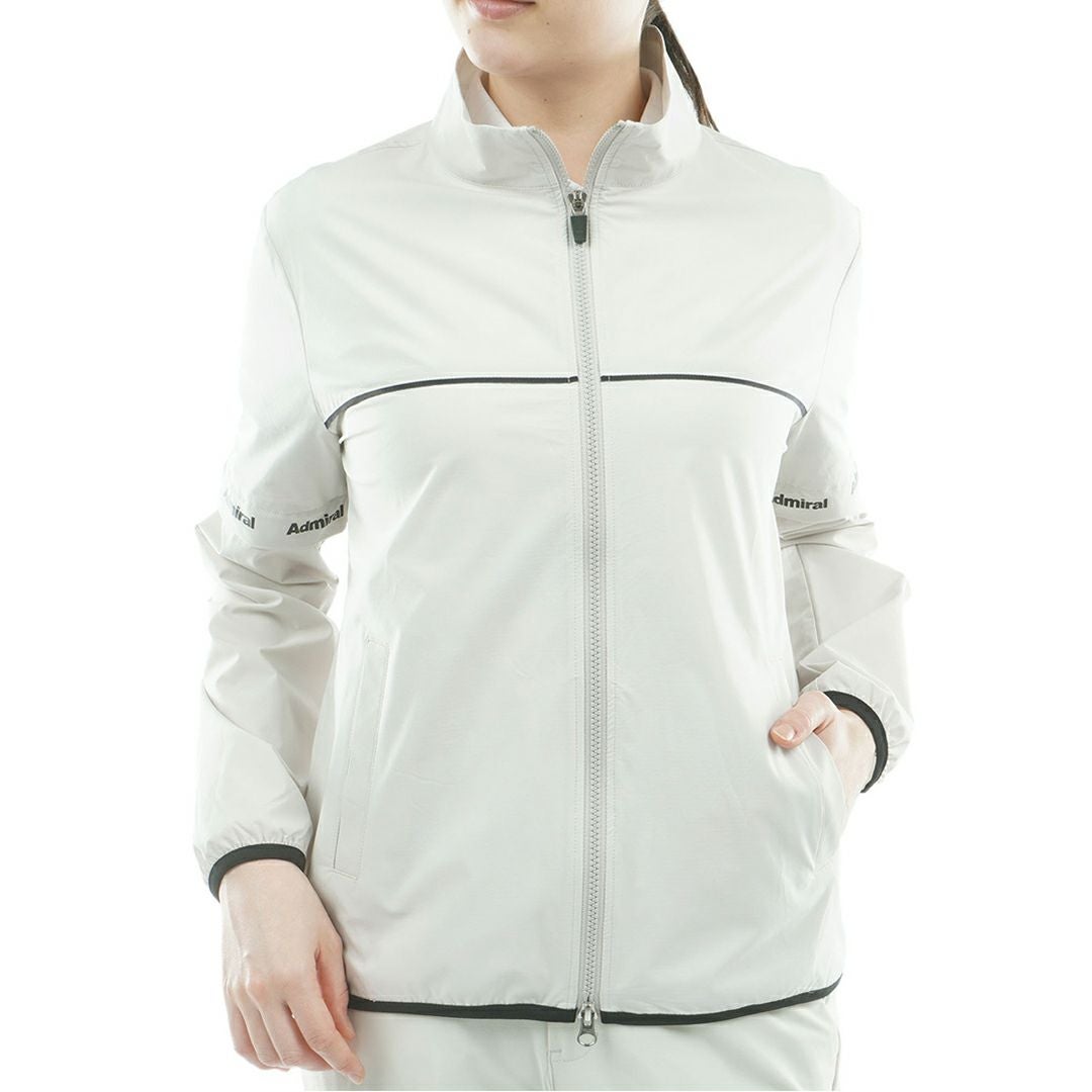 アドミラル ゴルフ Admiral GOLF レディース 2WAY ウィンドジャケット ADLA601 アイボリー