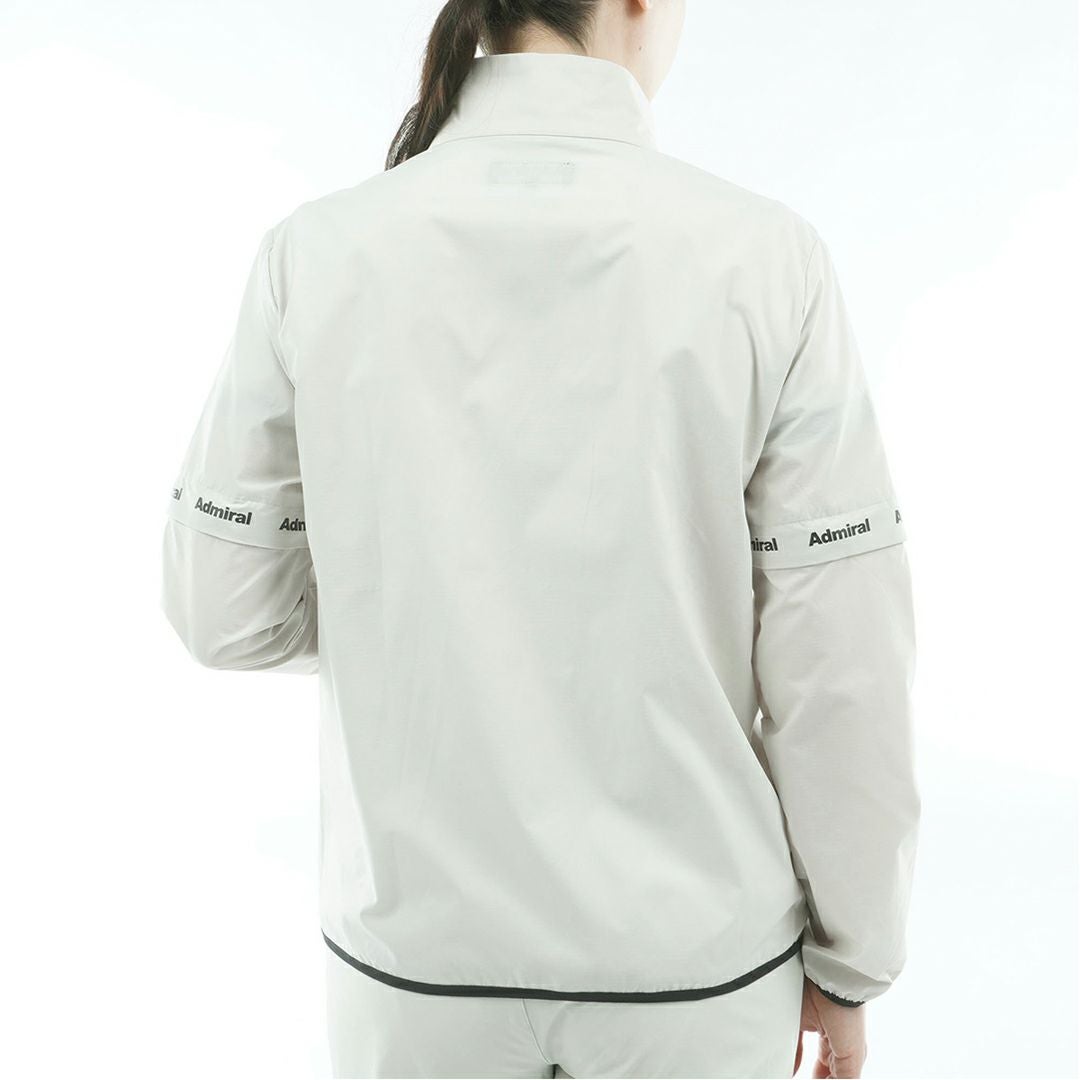 アドミラル ゴルフ Admiral GOLF レディース 2WAY ウィンドジャケット ADLA601 アイボリー