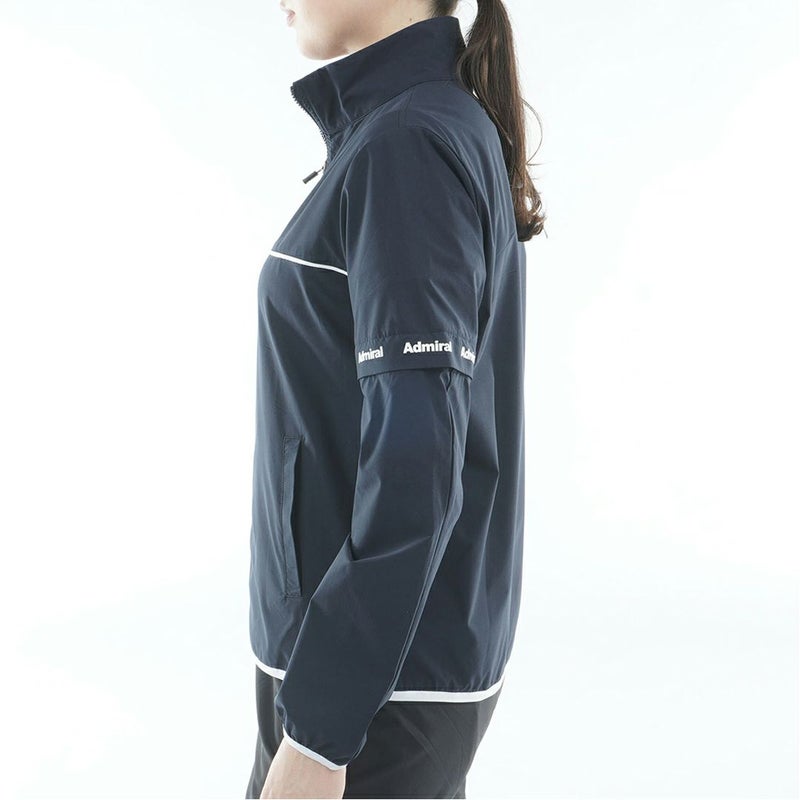 アドミラル ゴルフ Admiral GOLF レディース 2WAY ウィンドジャケット ADLA601 ネイビー