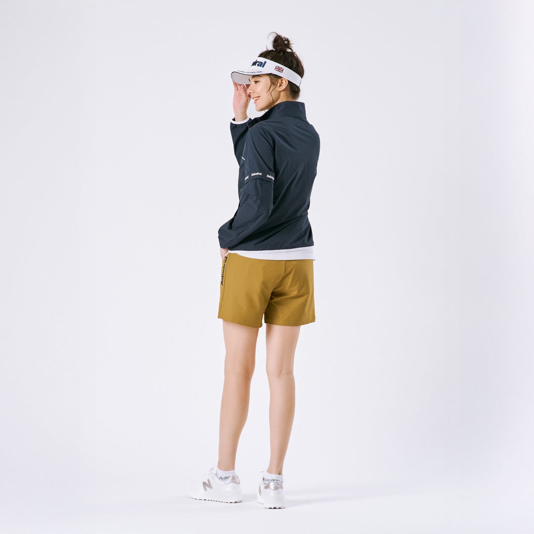 アドミラル ゴルフ Admiral GOLF レディース 2WAY ウィンドジャケット ADLA601 ネイビー
