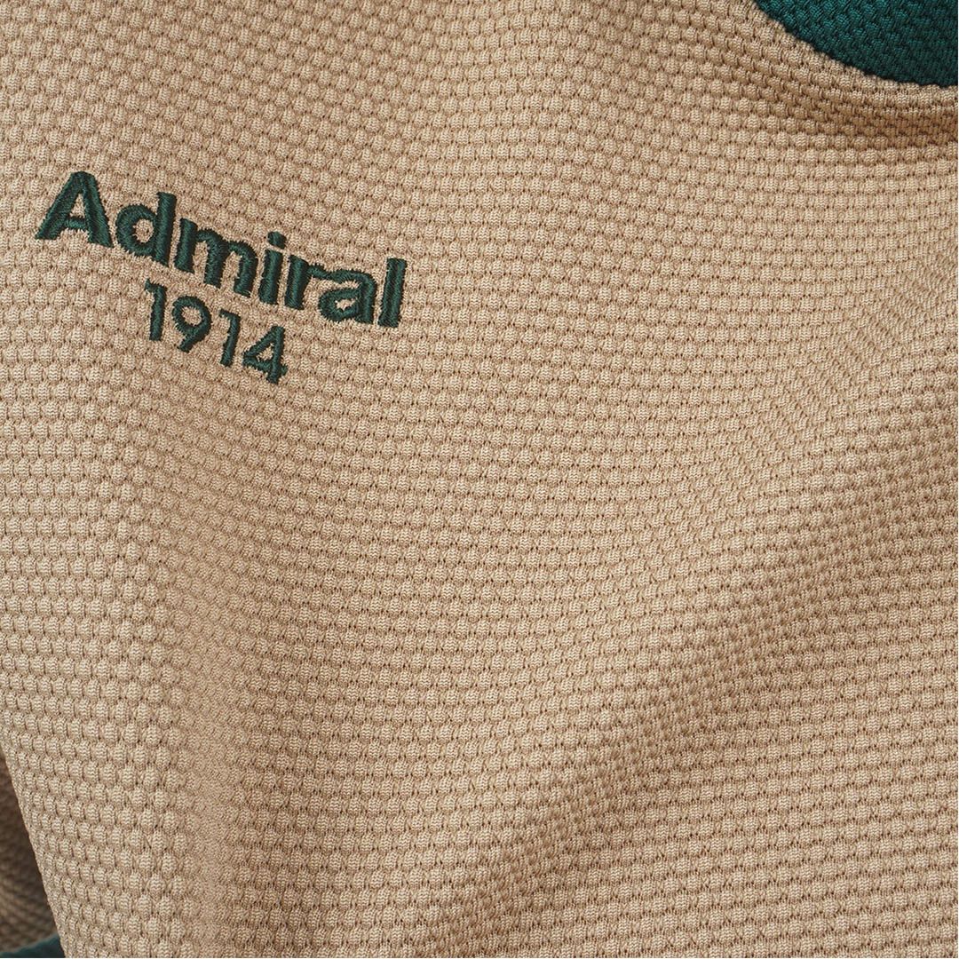 アドミラル ゴルフ Admiral GOLF レディース ポップコーン モックネックシャツ ADLA603 サンドベージュ