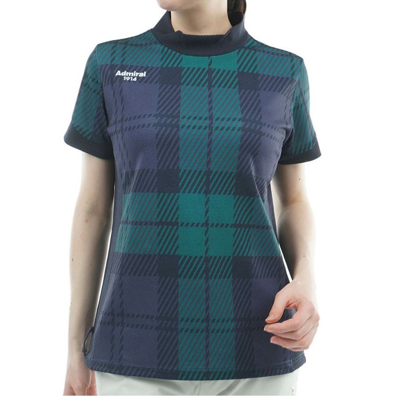 アドミラル ゴルフ Admiral GOLF レディース ポップコーン モックネックシャツ ADLA603 マルチ１