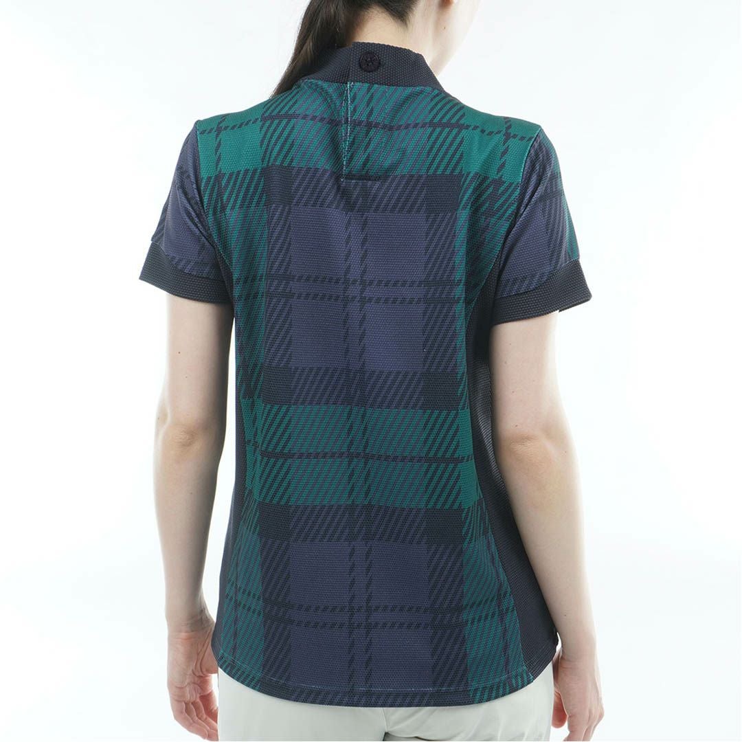 アドミラル ゴルフ Admiral GOLF レディース ポップコーン モックネックシャツ ADLA603 マルチ１