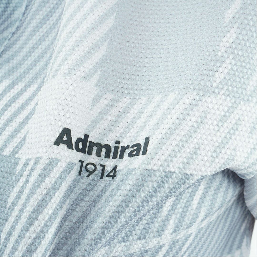 アドミラル ゴルフ Admiral GOLF レディース ポップコーン ラインポロシャツ ADLA605 グレー