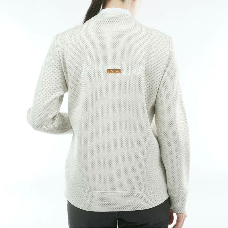 アドミラル ゴルフ Admiral GOLF レディース ビッグメッシュ ダンボールジャケット ADLA606 アイボリー