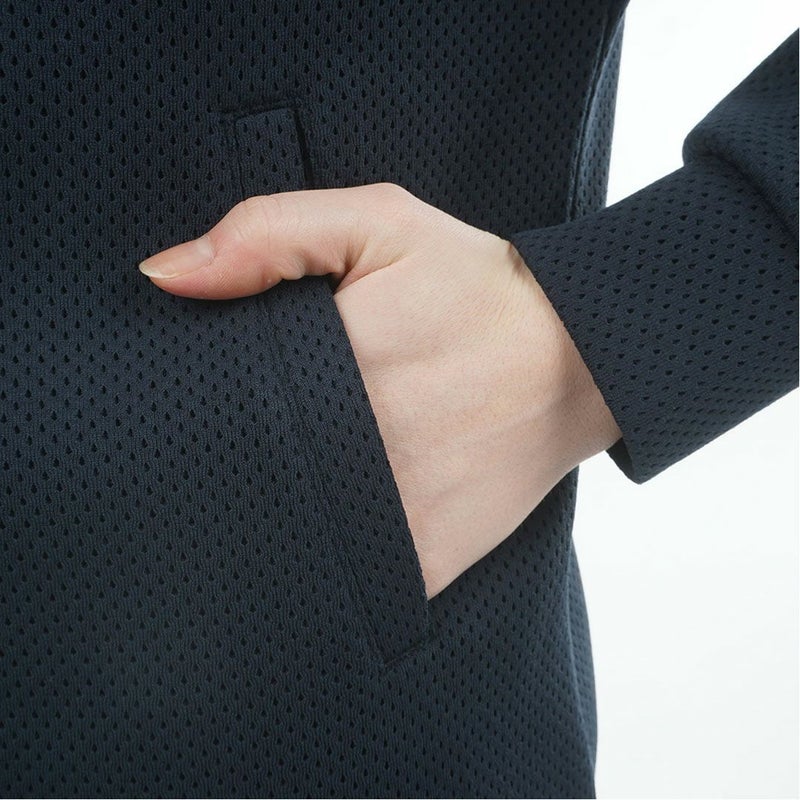 アドミラル ゴルフ Admiral GOLF レディース ビッグメッシュ ダンボールジャケット ADLA606 ネイビー