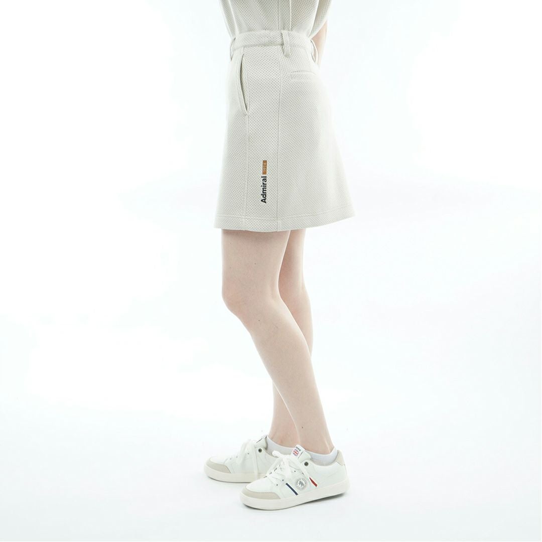 AdmiralGOLF アドミラルゴルフ レディース ゴルフウェア スカート アイボリー 詳細3