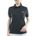 アドミラルゴルフ Admiral GOLF レディース カラタッチ ワンポイントロゴシャツ ADLA610 ブラック