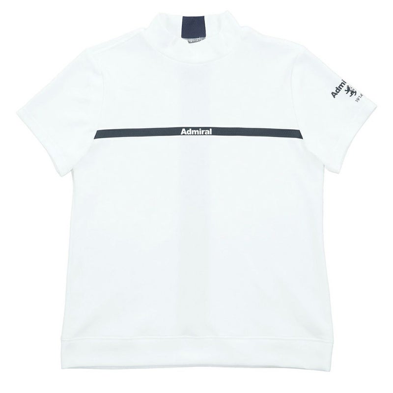 アドミラルゴルフ Admiral GOLF レディース カラタッチ モックネックシャツ ADLA611 ホワイト
