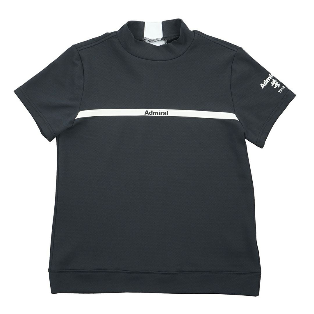 アドミラルゴルフ Admiral GOLF レディース カラタッチ モックネックシャツ ADLA611 ブラック