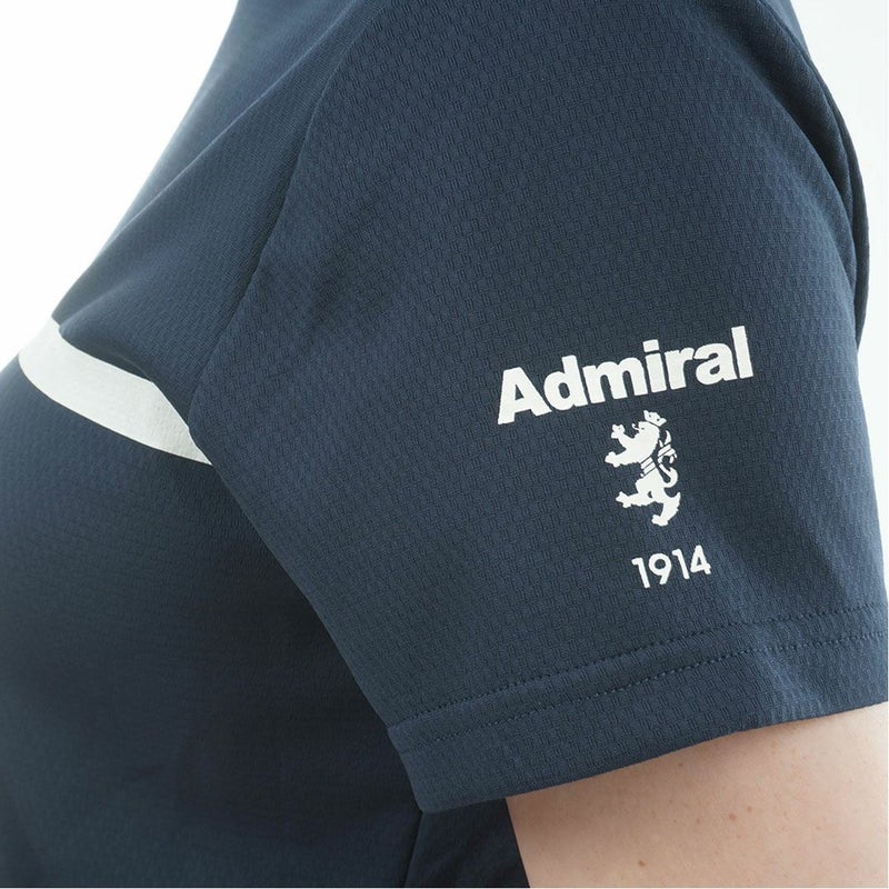 アドミラルゴルフ Admiral GOLF レディース カラタッチ モックネックシャツ ADLA611 ネイビー