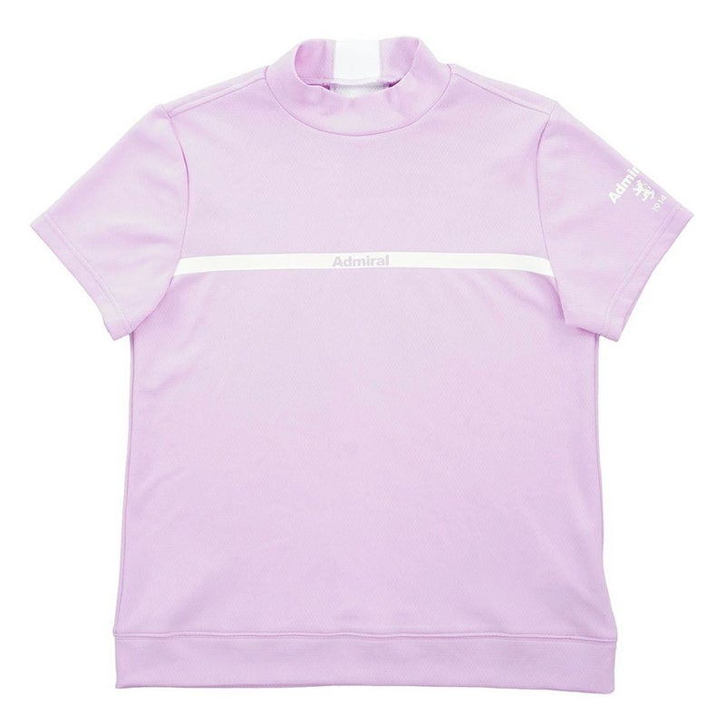 アドミラルゴルフ Admiral GOLF レディース カラタッチ モックネックシャツ ADLA611 ラベンダー