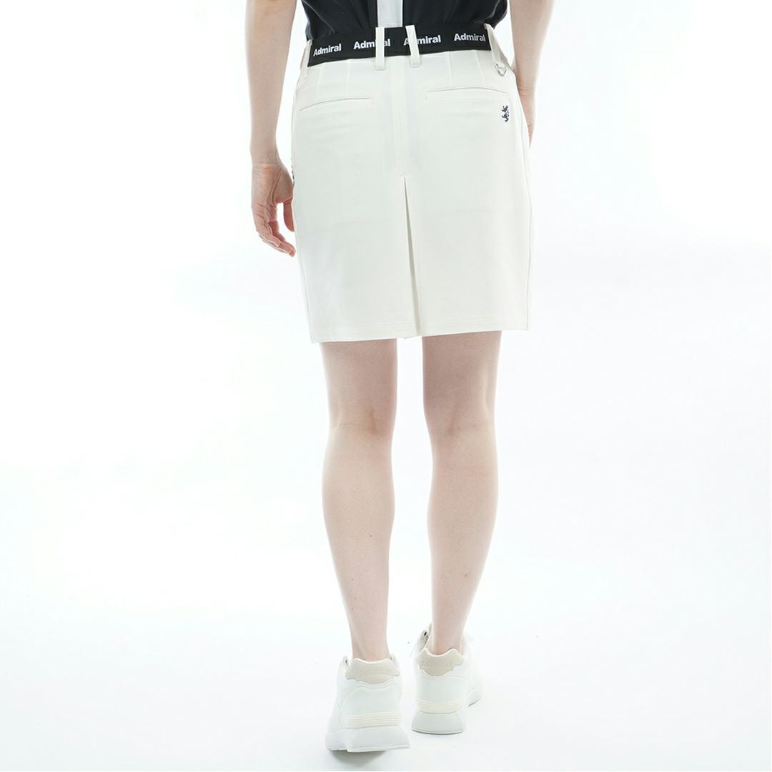 アドミラルゴルフ Admiral GOLF レディース 4WAYツイル タイトスカート ADLA613 ホワイト