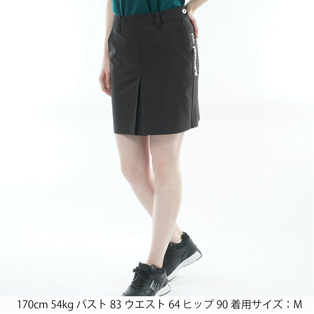 アドミラルゴルフ Admiral GOLF レディース 4WAYツイル タイトスカート ADLA613 ブラック