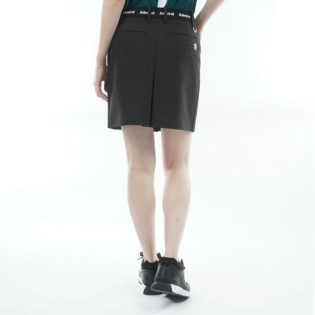アドミラルゴルフ Admiral GOLF レディース 4WAYツイル タイトスカート ADLA613 ブラック