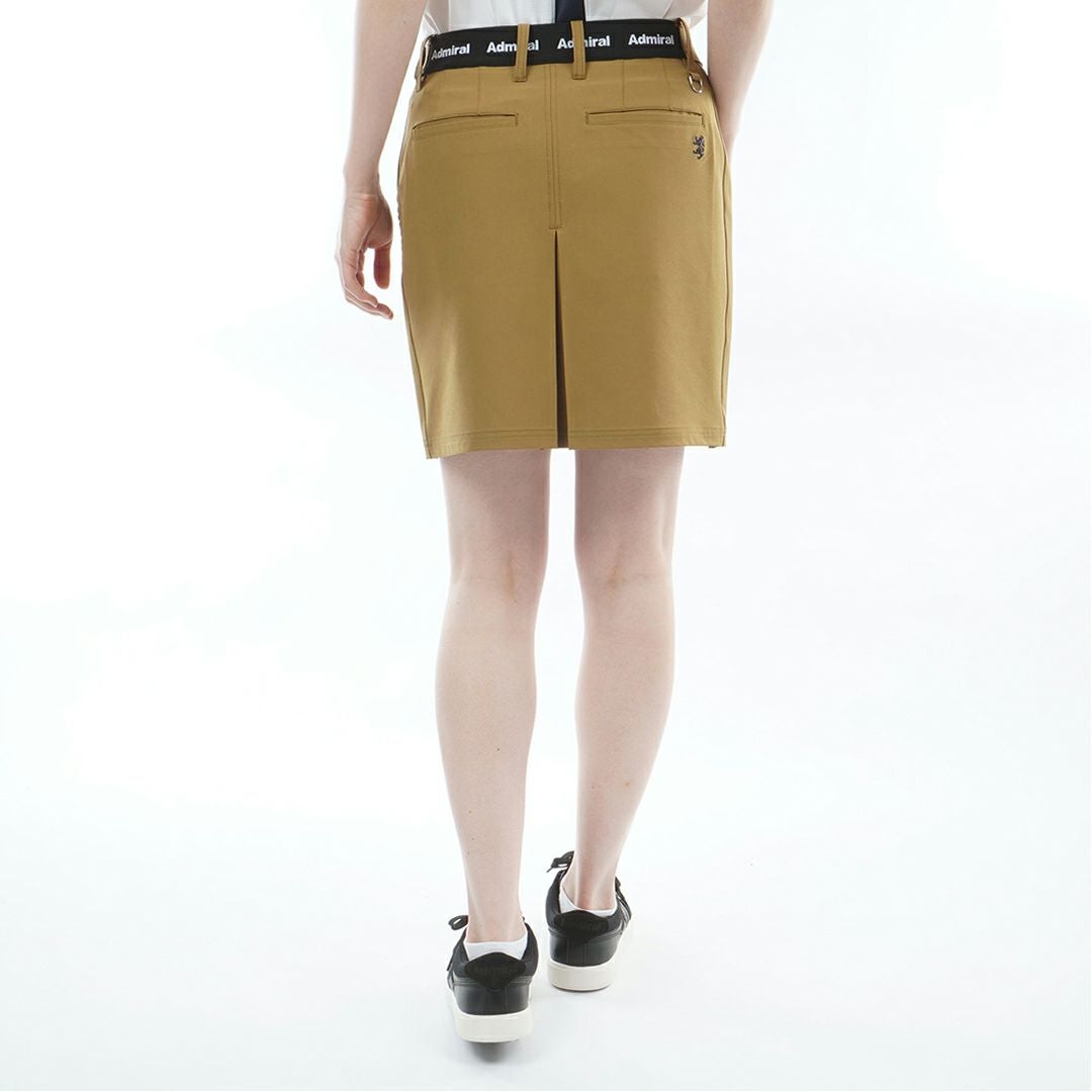 アドミラルゴルフ Admiral GOLF レディース 4WAYツイル タイトスカート ADLA613 ベージュ