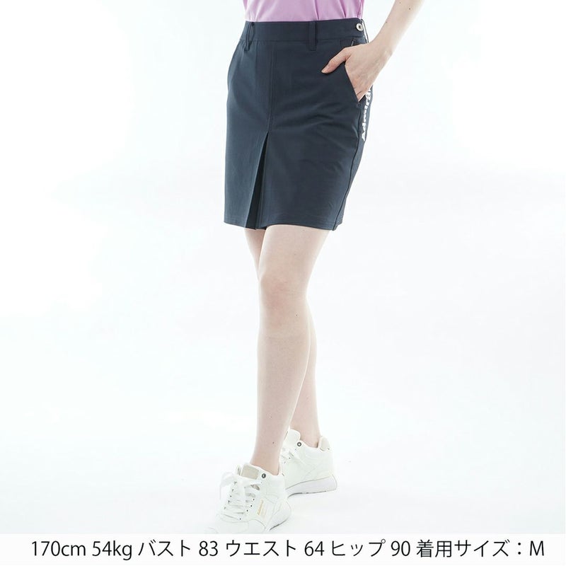 アドミラルゴルフ Admiral GOLF レディース 4WAYツイル タイトスカート ADLA613 ネイビー