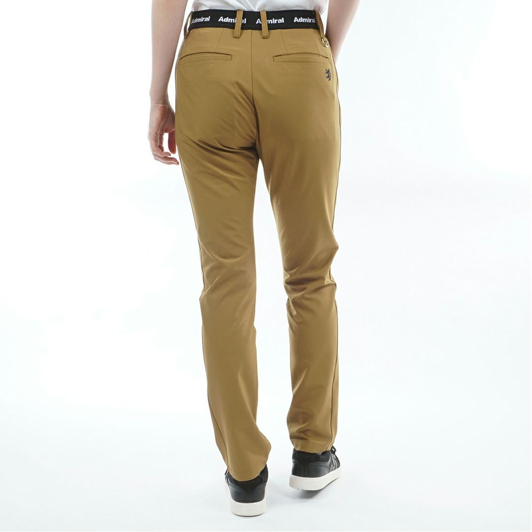 アドミラルゴルフ Admiral GOLF レディース 4WAYツイル ロングパンツ ADLA614 ベージュ