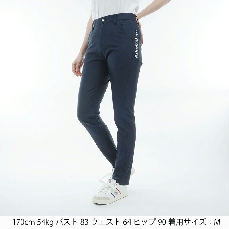 アドミラルゴルフ Admiral GOLF レディース 4WAYツイル ロングパンツ ADLA614 ネイビー