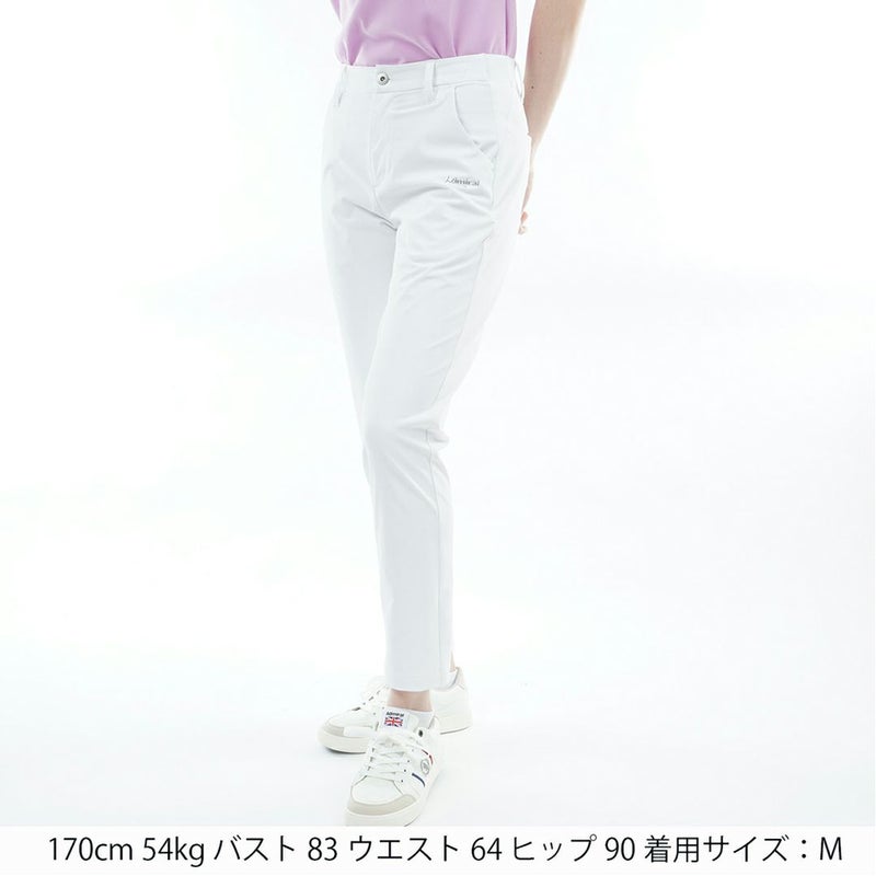 アドミラルゴルフ Admiral GOLF レディース 透け防 9分丈パンツ ADLA615 ホワイト
