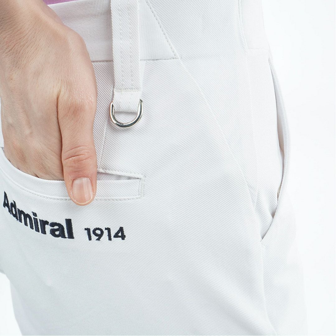 アドミラルゴルフ Admiral GOLF レディース 透け防 9分丈パンツ ADLA615 ホワイト