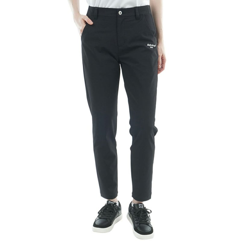 アドミラルゴルフ Admiral GOLF レディース 透け防 9分丈パンツ ADLA615 ブラック