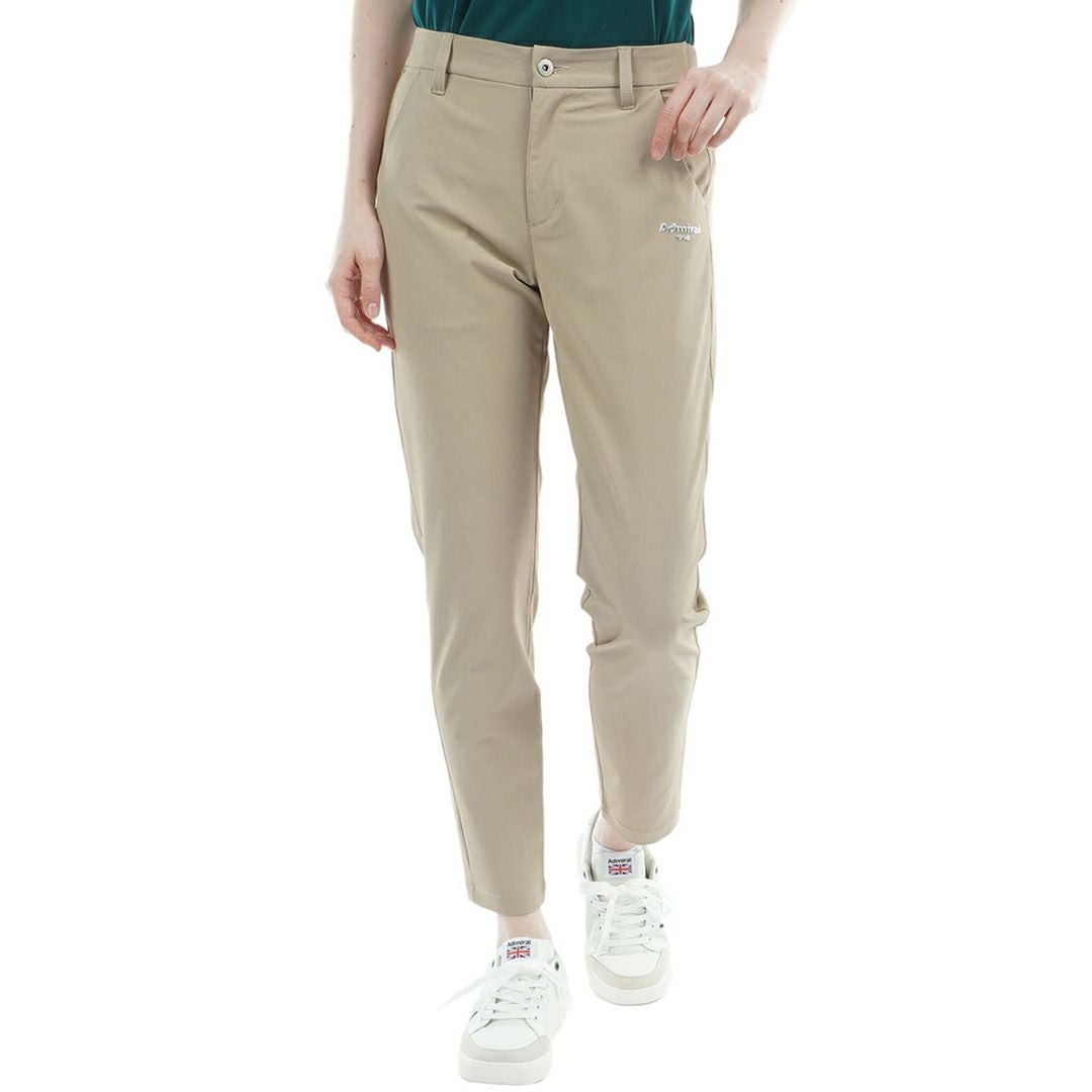 アドミラルゴルフ Admiral GOLF レディース 透け防 9分丈パンツ ADLA615 サンドベージ