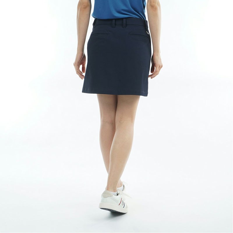 アドミラルゴルフ Admiral GOLF レディース 透け防 サイドプリーツスカート ADLA616 ネイビー