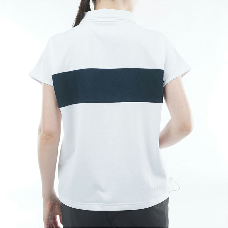 アドミラルゴルフ Admiral GOLF レディース ドライカノコ 衿付きプルオンシャツ ADLA617 ホワイト