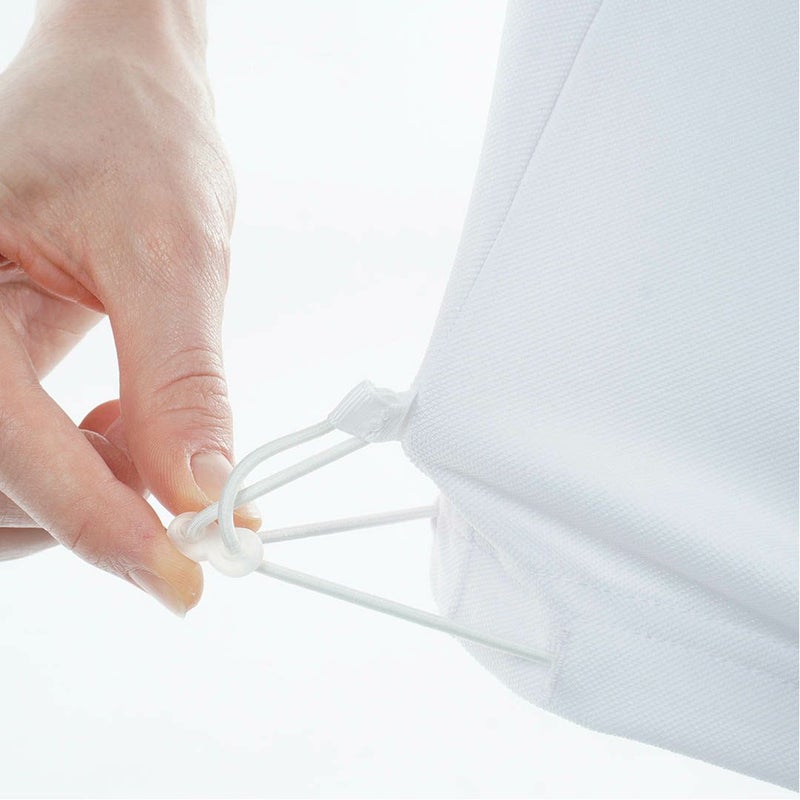 アドミラルゴルフ Admiral GOLF レディース ドライカノコ 衿付きプルオンシャツ ADLA617 ホワイト