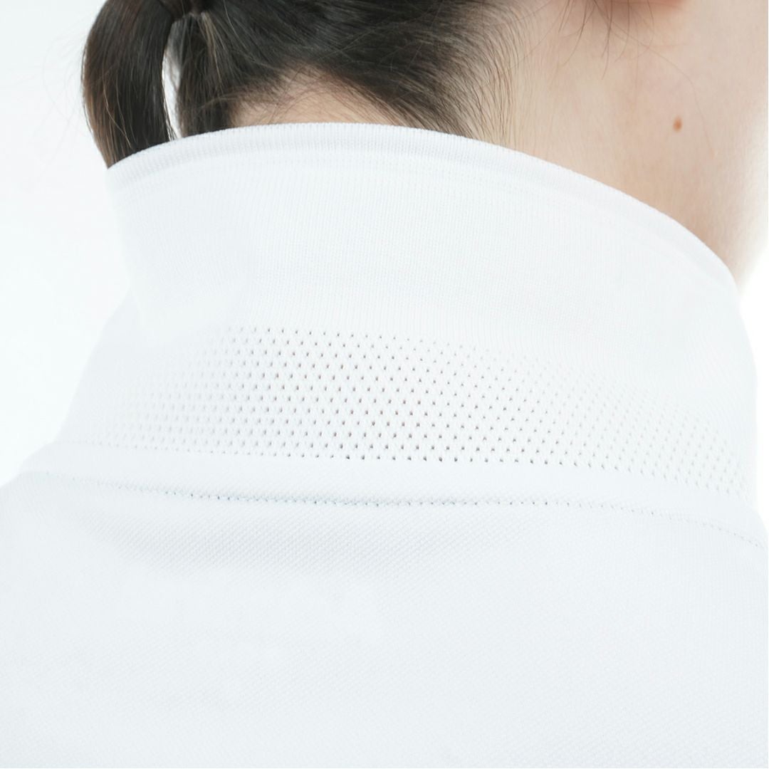 アドミラルゴルフ Admiral GOLF レディース ドライカノコ 衿付きプルオンシャツ ADLA617 ホワイト