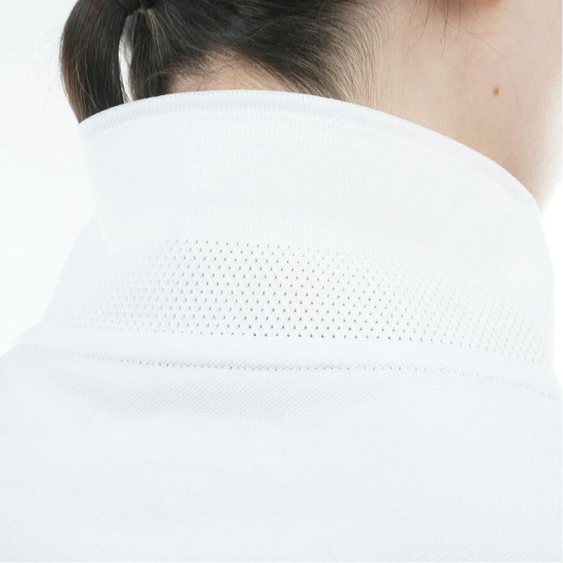 アドミラルゴルフ Admiral GOLF レディース ドライカノコ 衿付きプルオンシャツ ADLA617 ホワイト