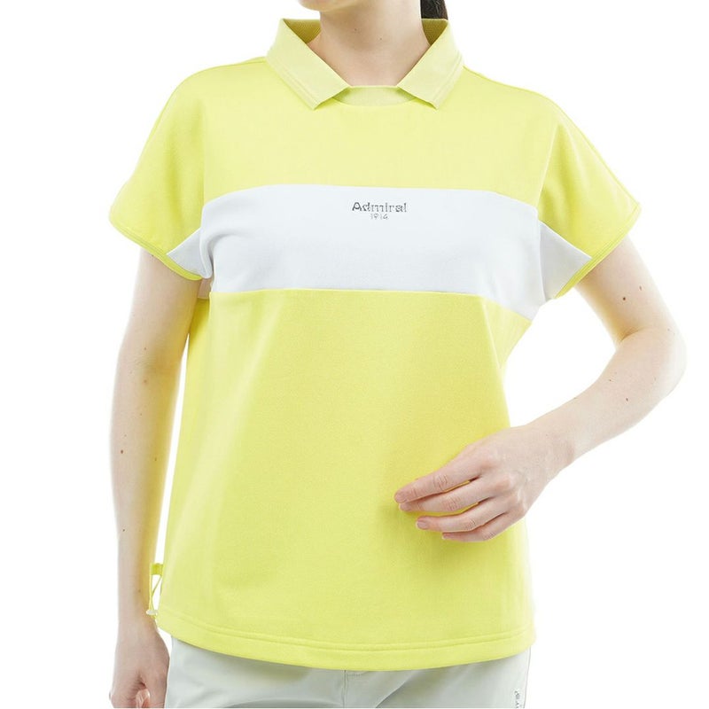 アドミラルゴルフ Admiral GOLF レディース ドライカノコ 衿付きプルオンシャツ ADLA617 イエロー