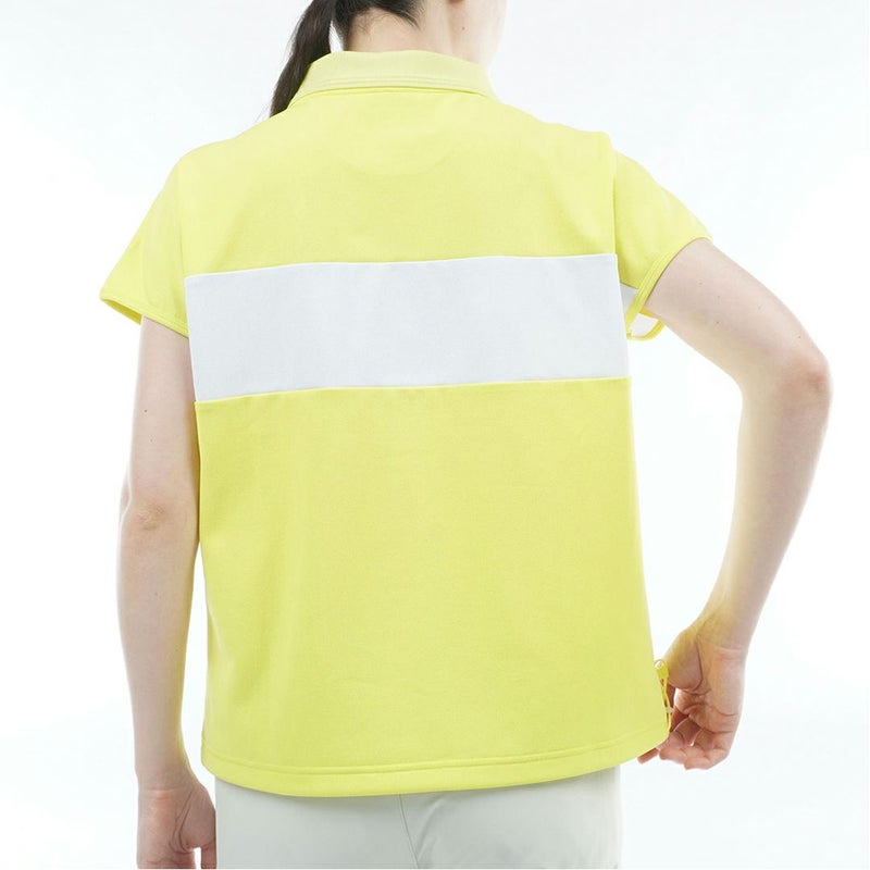 アドミラルゴルフ Admiral GOLF レディース ドライカノコ 衿付きプルオンシャツ ADLA617 イエロー