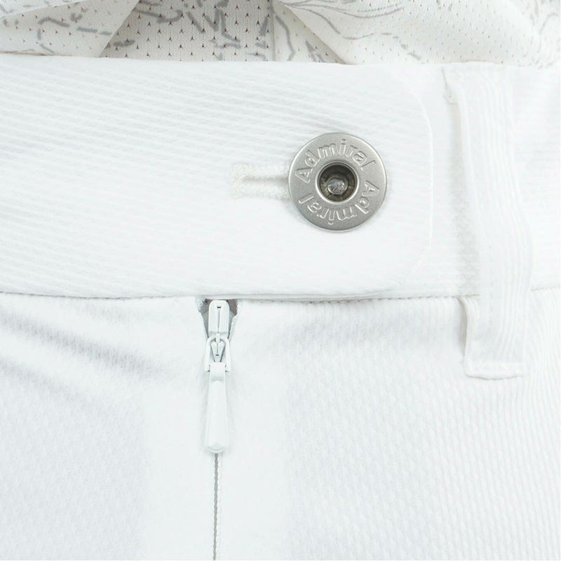 アドミラルゴルフ Admiral GOLF レディース ドライメッシュ リーフ柄フレアスカート ADLA620 ホワイト